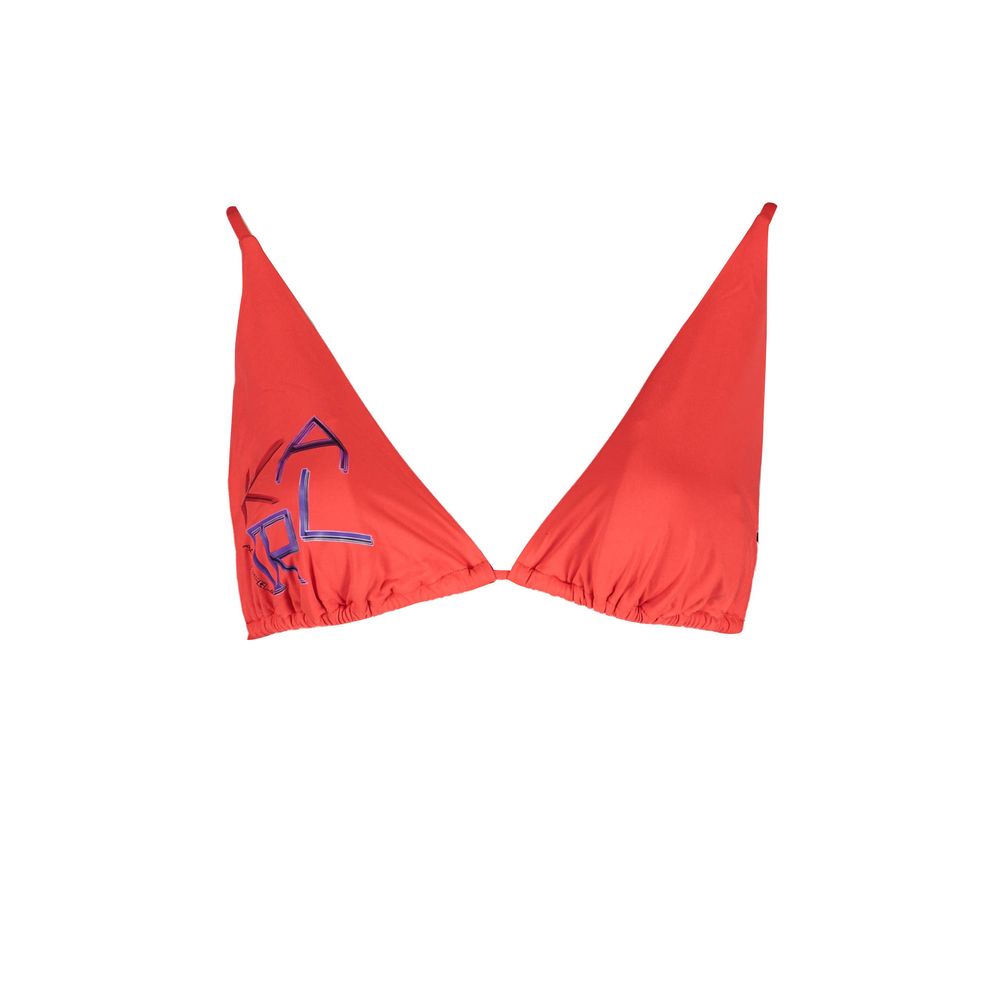 Karl Lagerfeld Red Elastane Swimwear