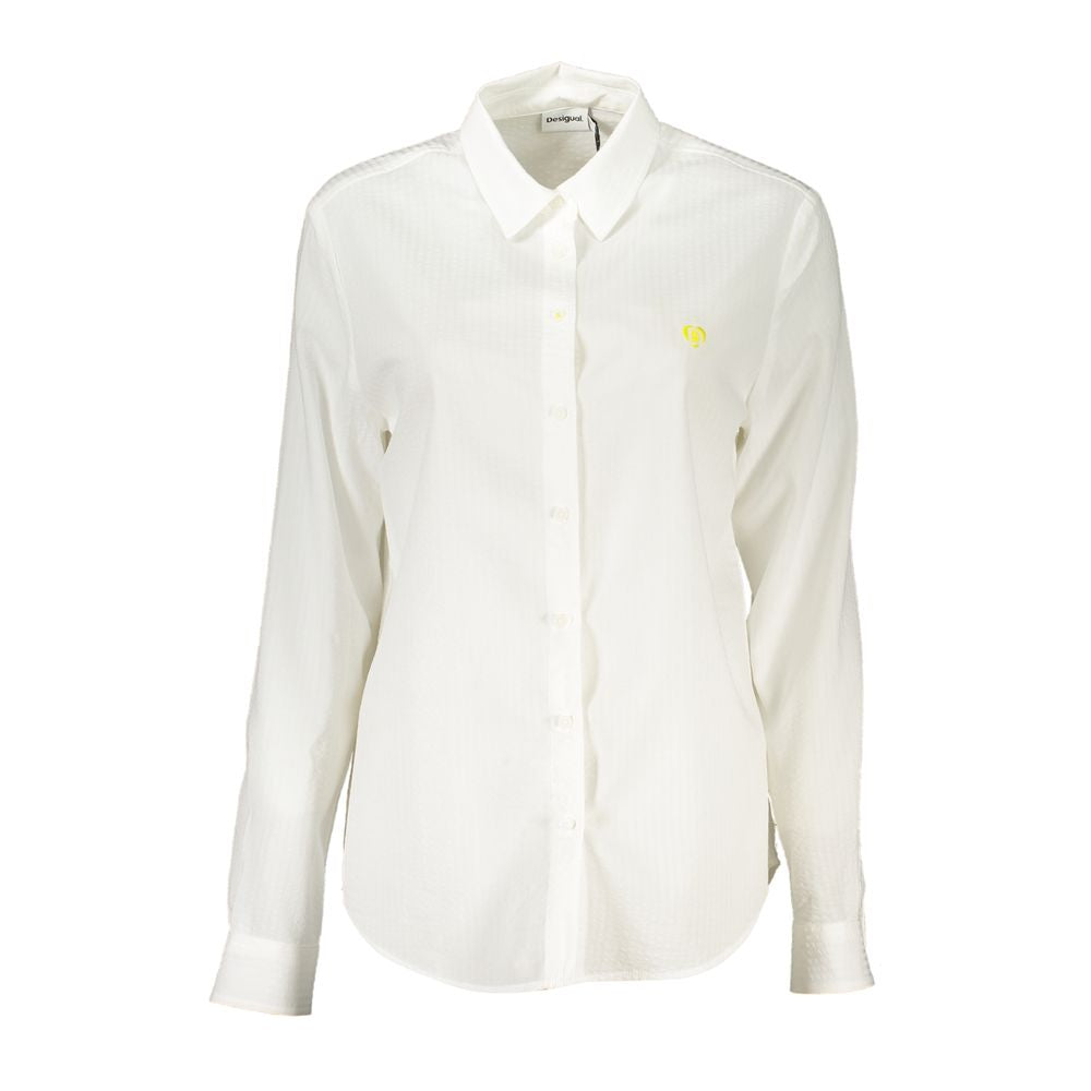 Desigual White Viscose Women Shirt