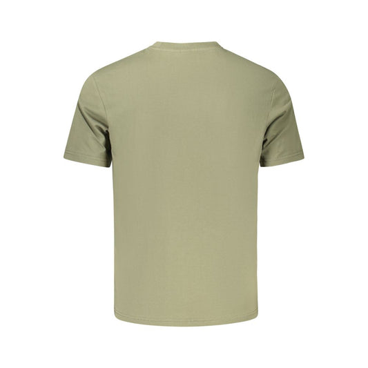 Napapijri Verde Cotton Men T-Shirt