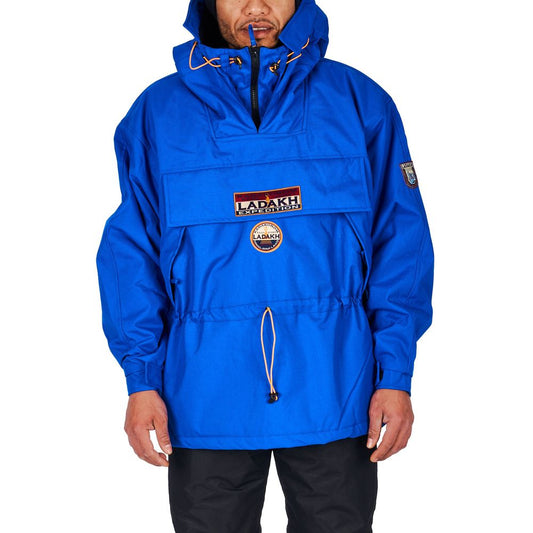 Ladakh Blue Polyester Men's Jacket