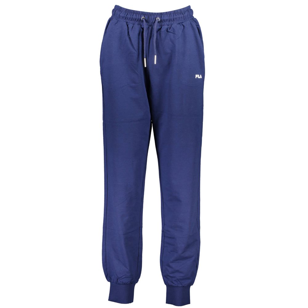 Fila Blu Cotton Women Sweatpant
