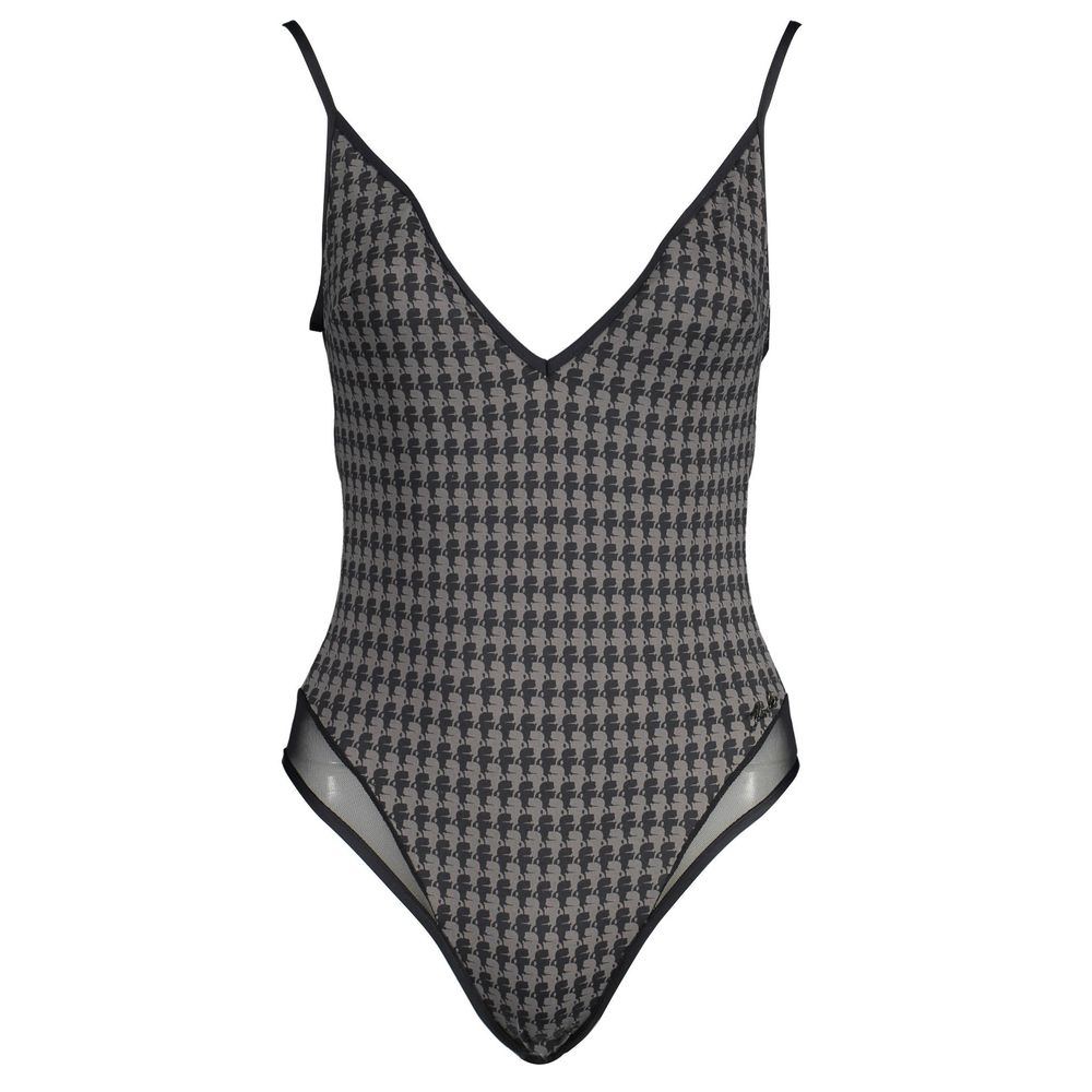 Karl Lagerfeld Black Polyamide Women's Swimsuit