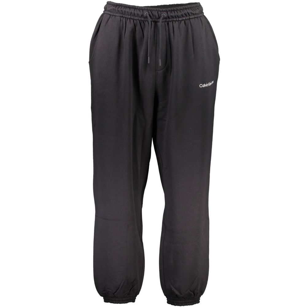 Calvin Klein Black Cotton Men's Sweatpant