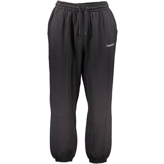 Calvin Klein Black Cotton Men's Sweatpant