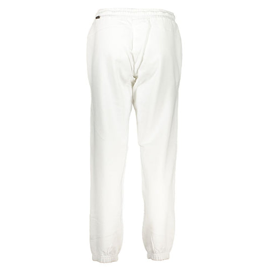 Napapijri White Cotton Women Sweatpants