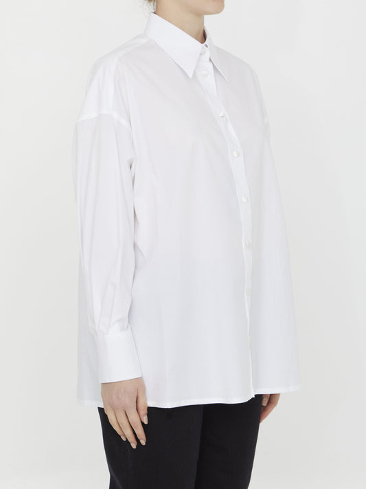 Cotton poplin shirt