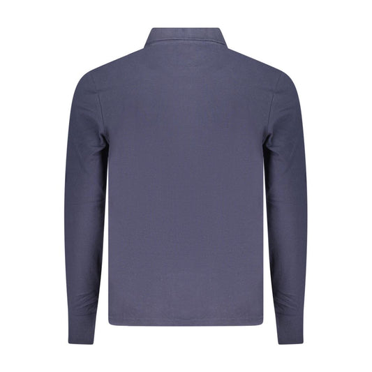 North Sails Blue Cotton Men Polo Shirt
