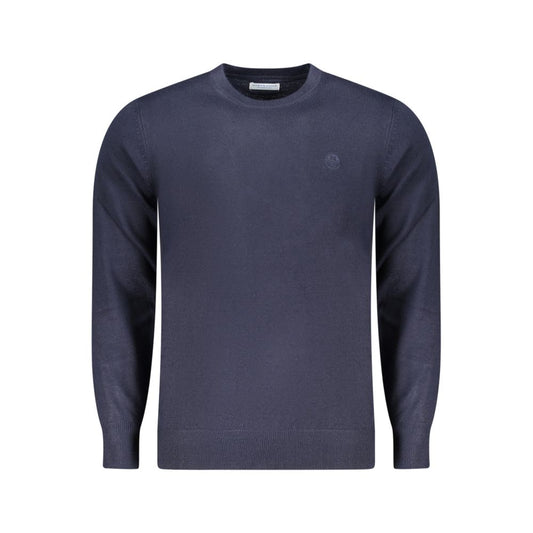 North Sails Blu Acrylic Men Sweater