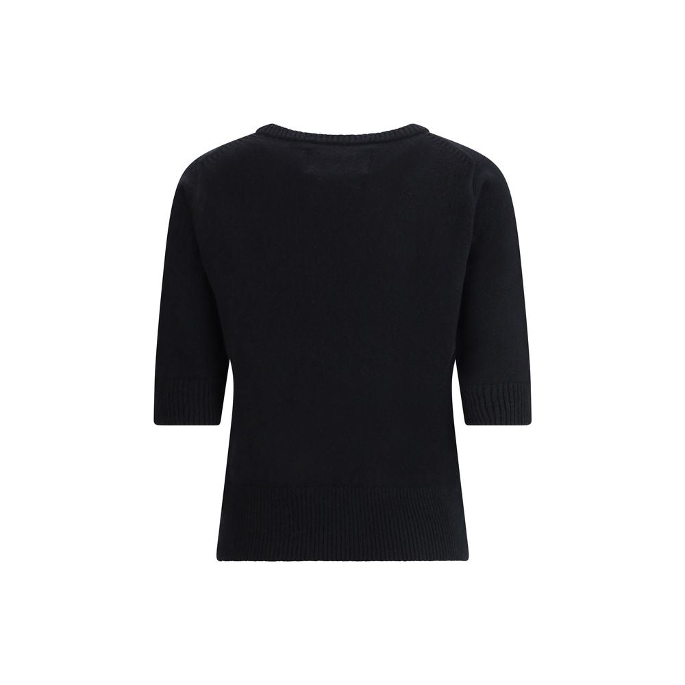 Extreme Cashmere Black Cashmere Sweatshirt