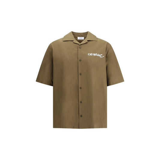 Off-White Bicolor Cotton Shirt