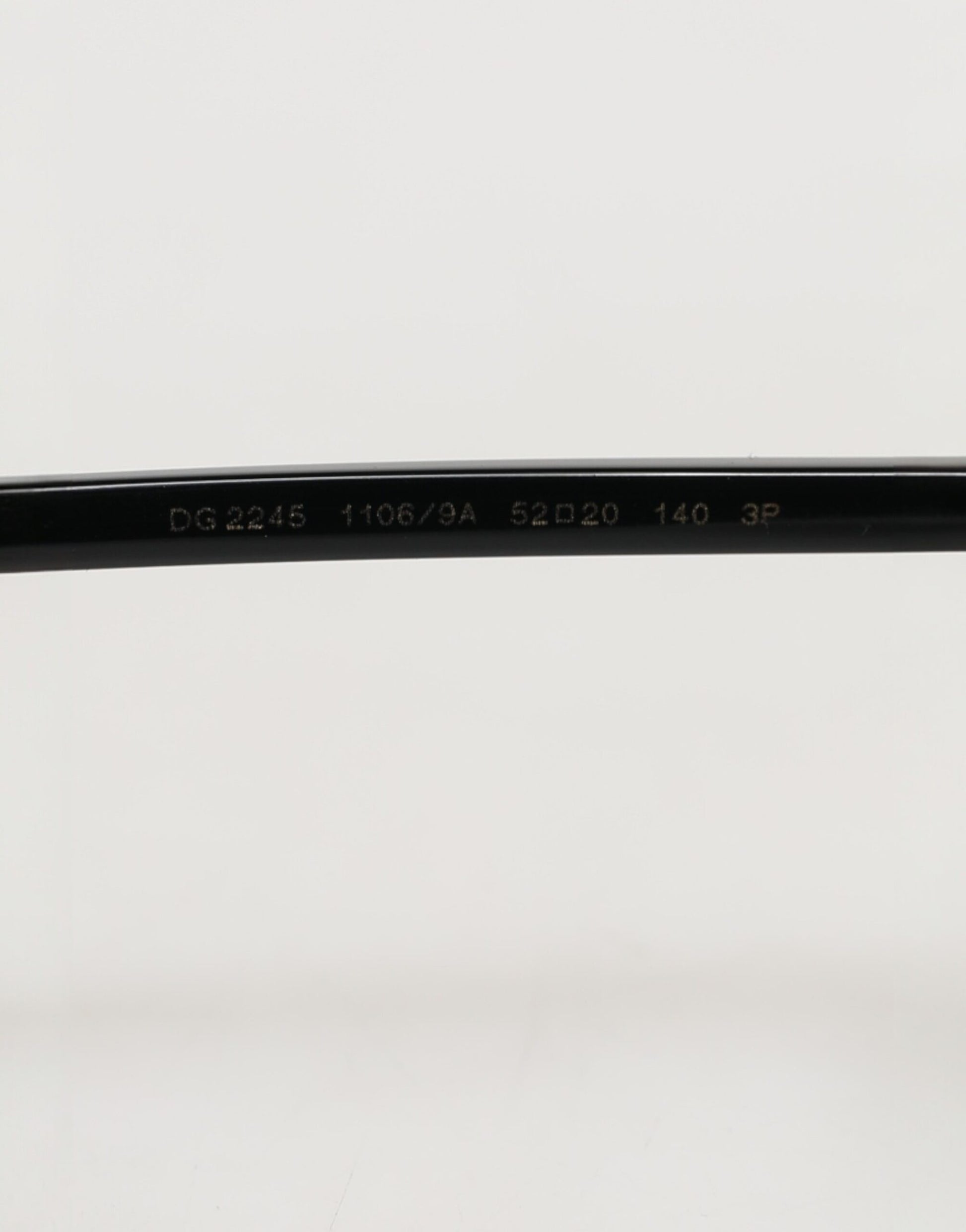 Dolce & Gabbana Matte Black Steel Frame Gray Lens Sunglasses