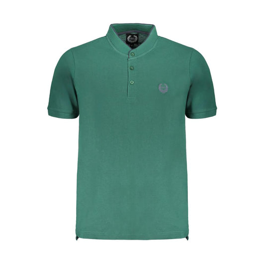 Gianmarco Venturi Verde Cotton Men Polo Shirt