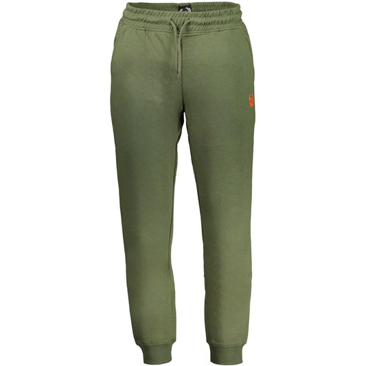 Gianmarco Venturi Green Cotton Athletic Pants