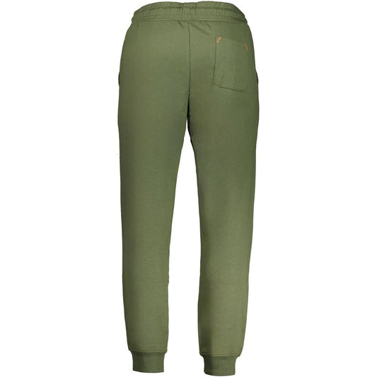 Gianmarco Venturi Green Cotton Athletic Pants