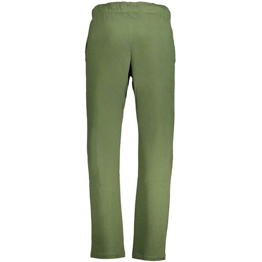 Gianmarco Venturi Green Cotton Athletic Pants