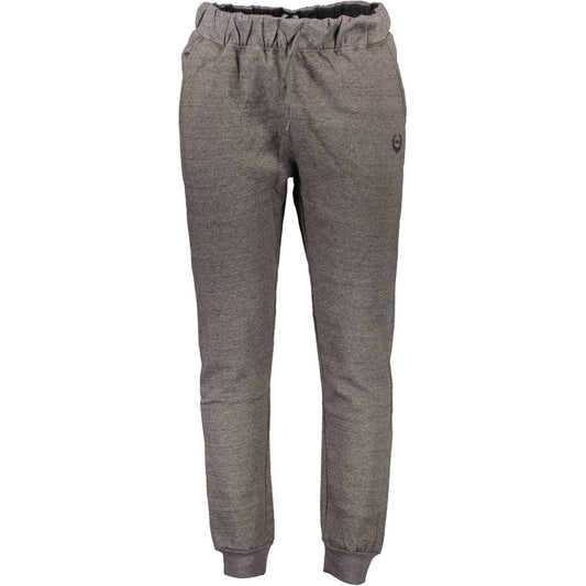 Gianmarco Venturi Grigio Polyester Men's Sweatpant