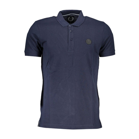 Gianmarco Venturi Blu Cotton Men Polo