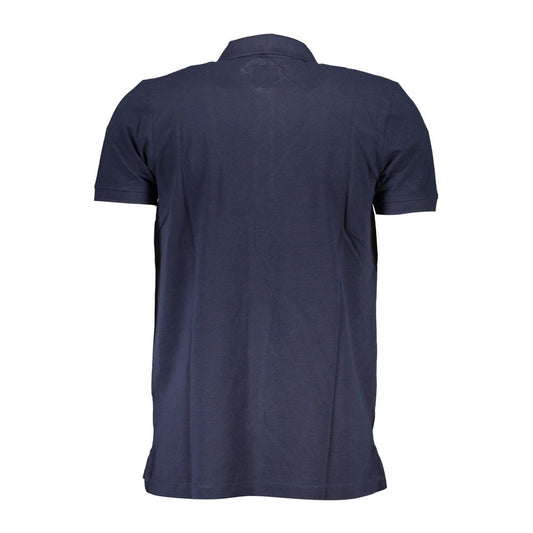 Gianmarco Venturi Blu Cotton Men Polo
