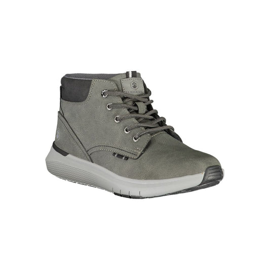 Lumberjack Grigio Polyester Men Sneaker
