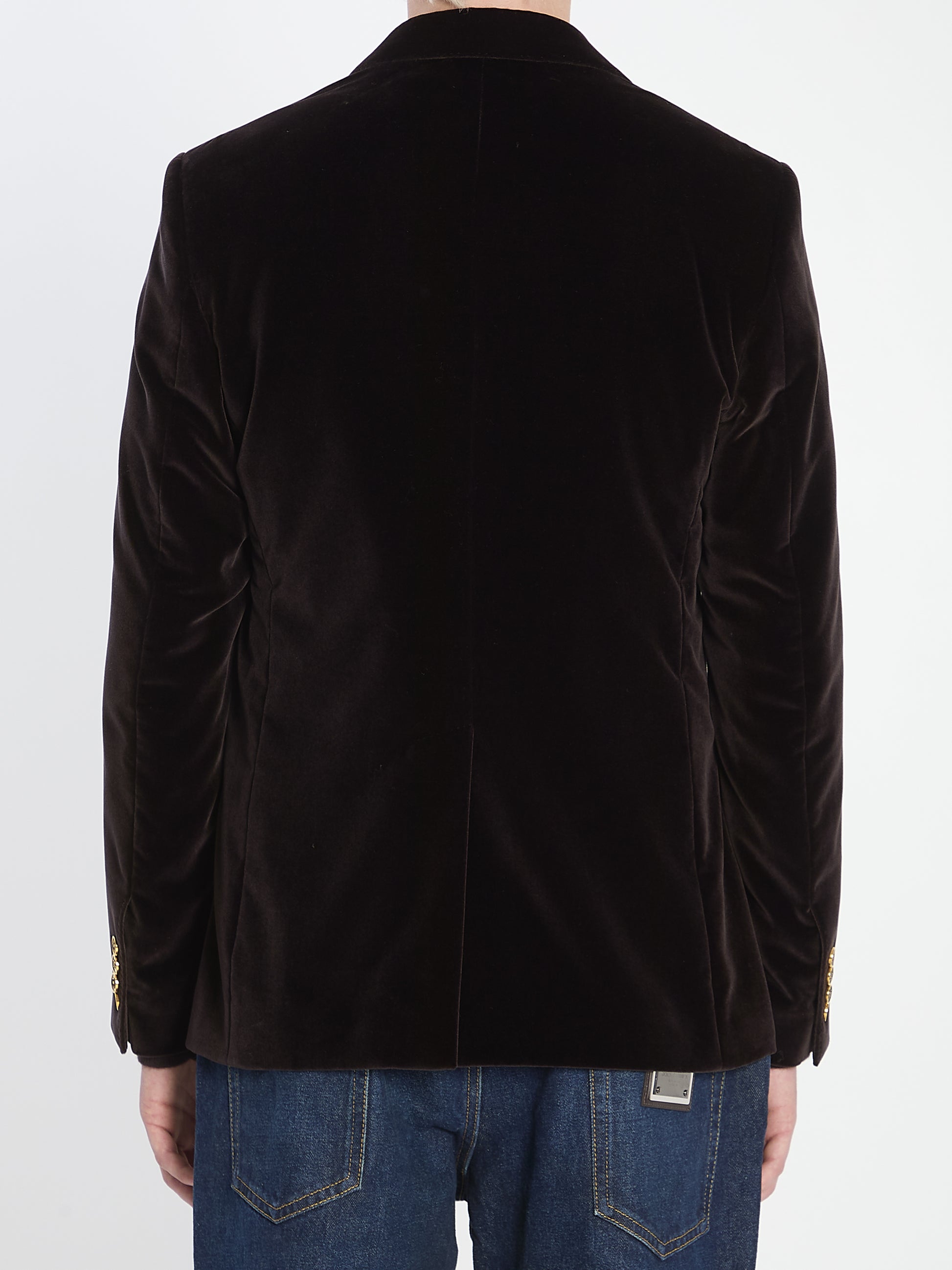 Single-breasted Sicilia Light jacket in cotton