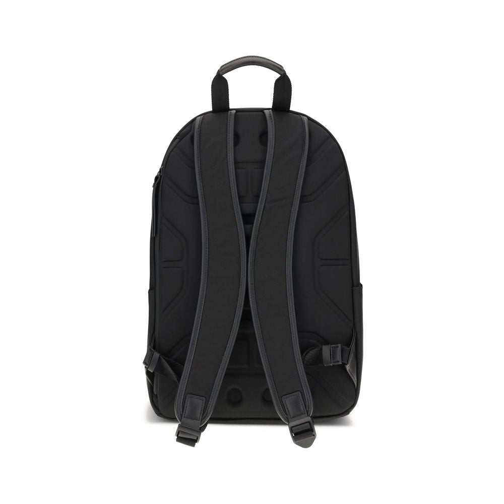 Premiata Black Nylon Backpack