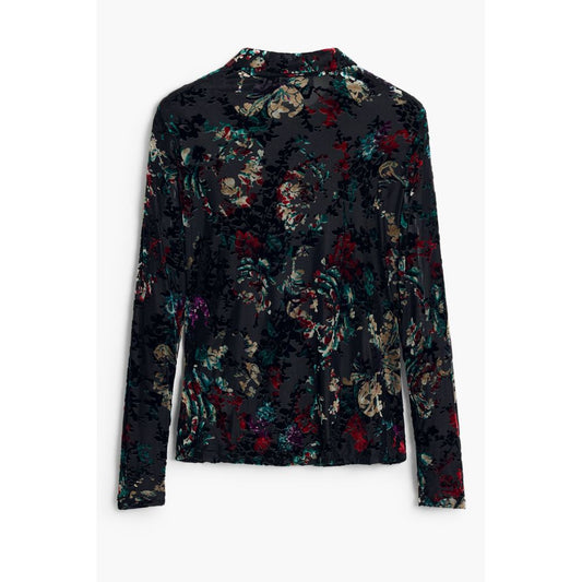 Desigual Nero Poliammide Women Shirt
