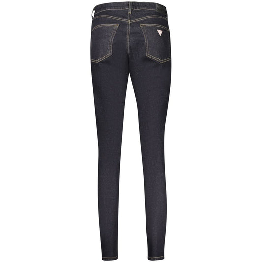 Guess Jeans Blu Cotton Women's Skinny Jean