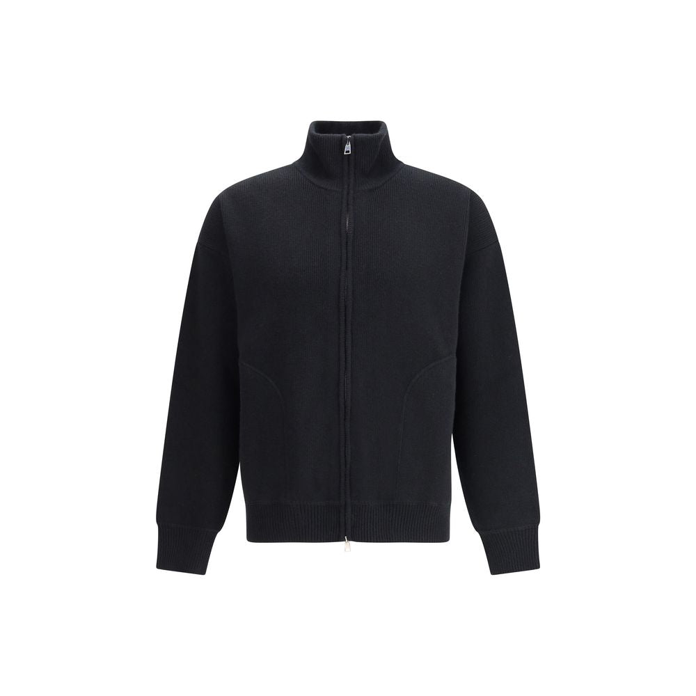 Roberto Collina Black Wool Sweatshirt