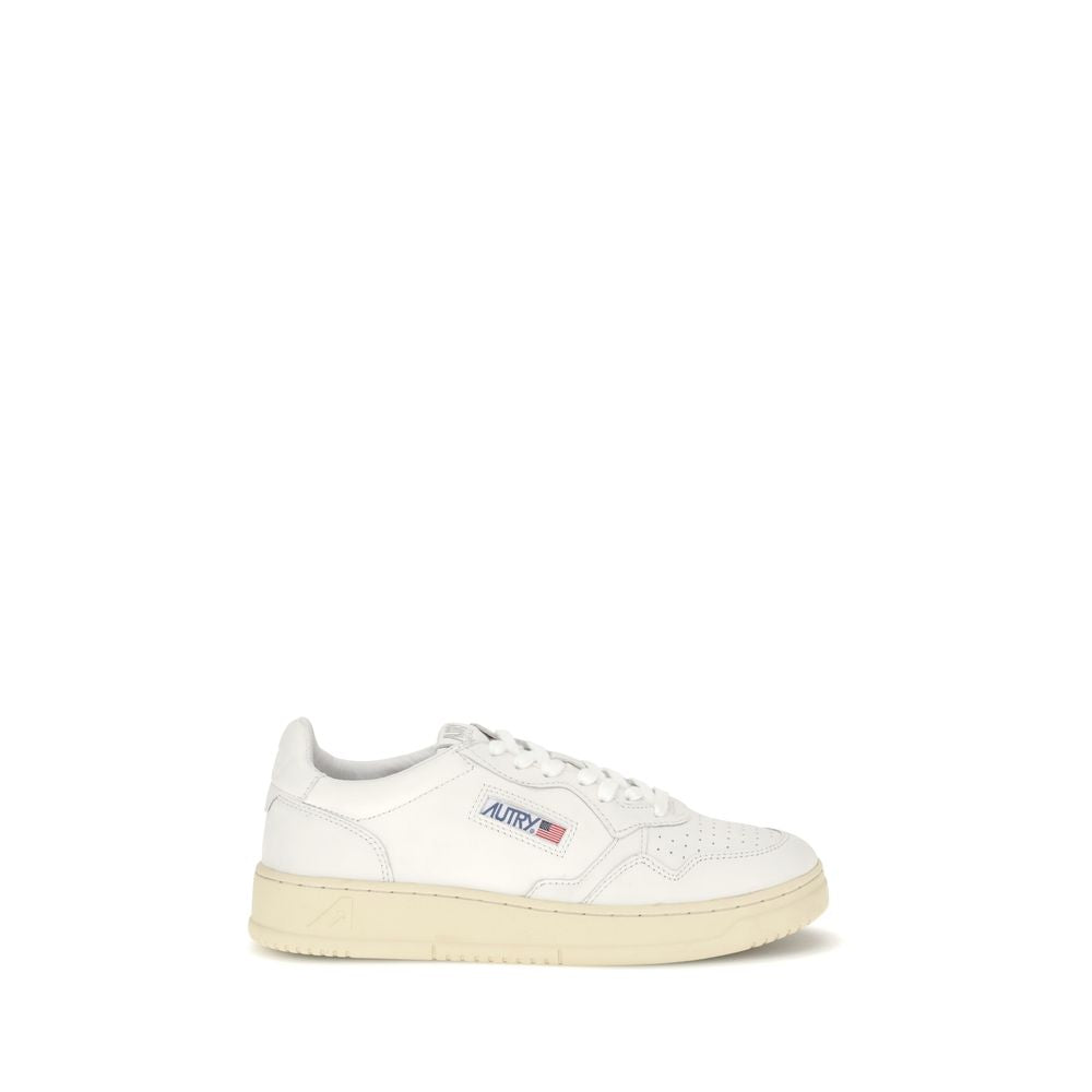 Autry White Rubber Low Top Sneakers