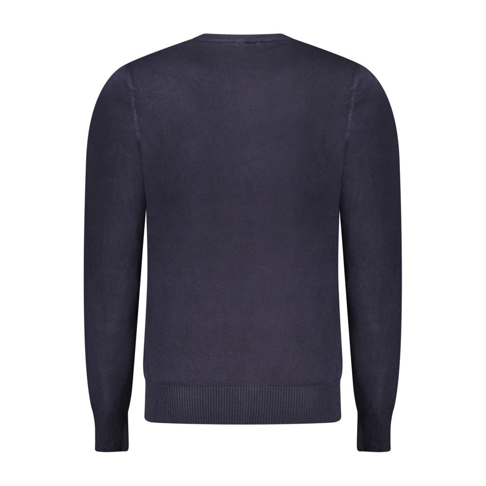 Rifle Blue Viscose Men's Sweater
