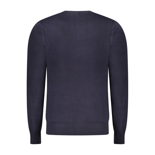 Rifle Blue Viscose Men's Sweater