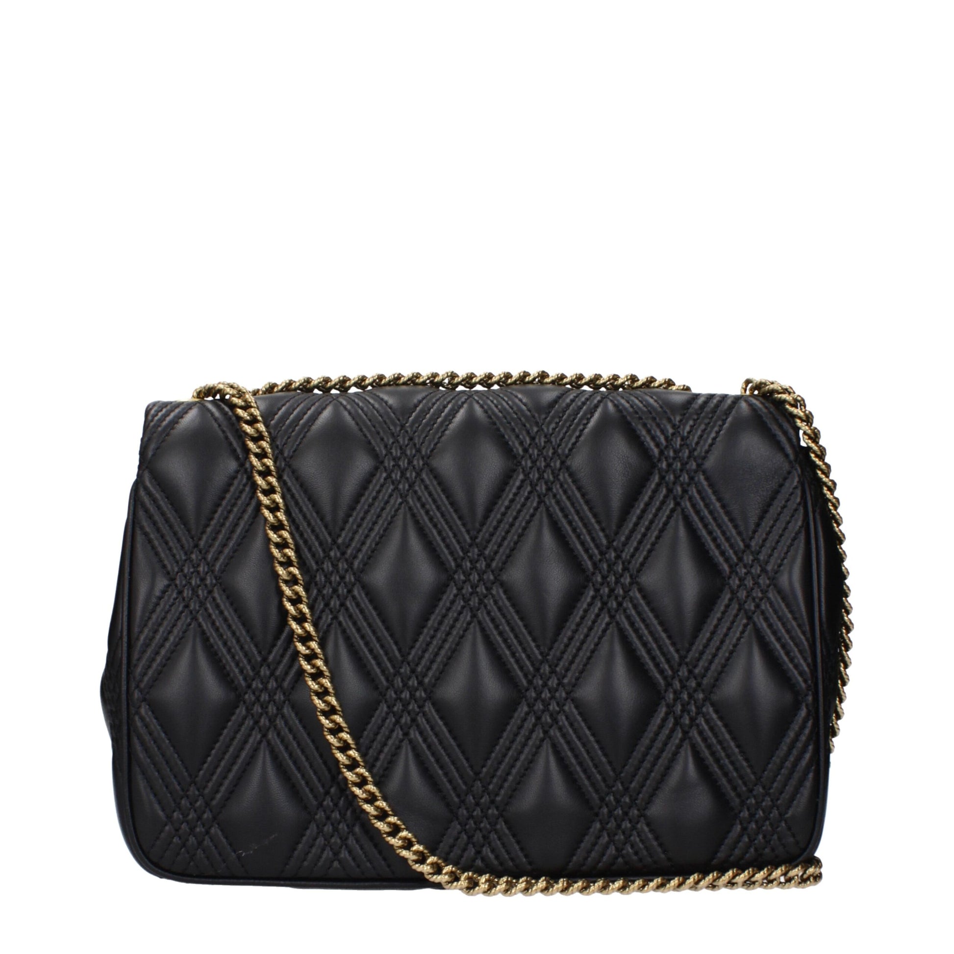 Valentino Garavani Black Leather Shoulder Bag