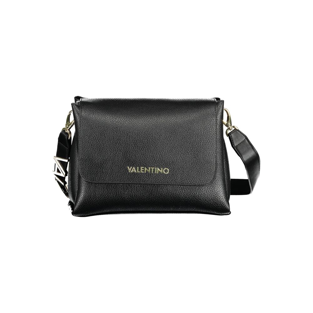 Mario Valentino Black Polyurethane Women Handbag