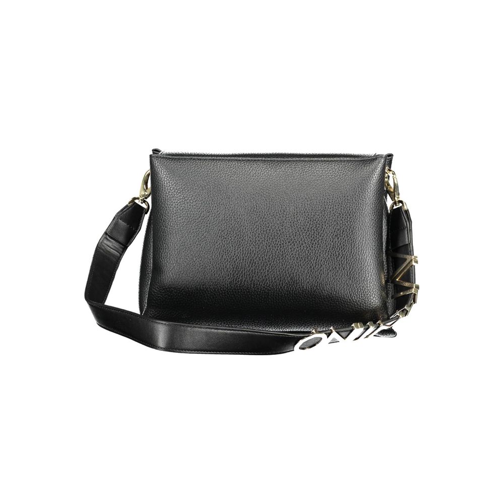 Mario Valentino Black Polyurethane Women Handbag