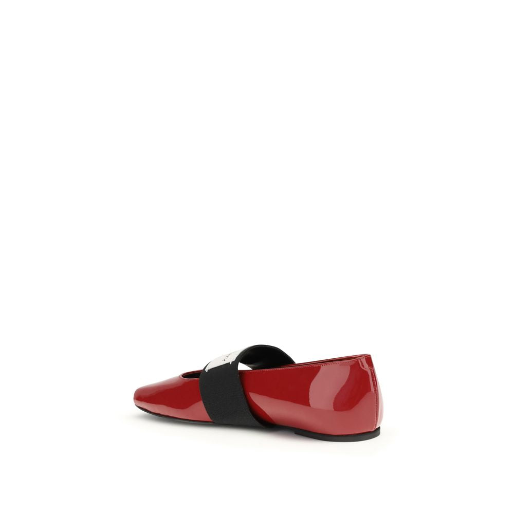 Givenchy Multicolor Leather Ballet Flats