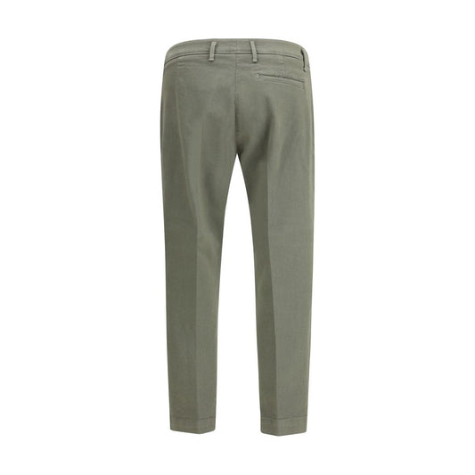 Cruna Bicolor Cotton Casual Pants