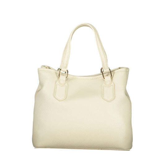 Mario Valentino Beige Polyurethane Women Handbag
