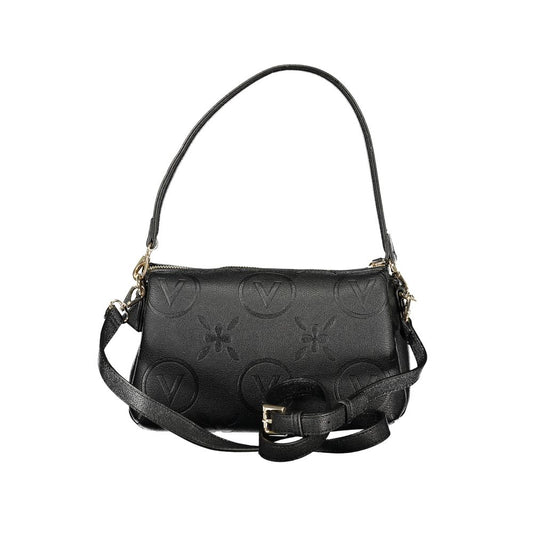 Mario Valentino Nero Polyurethane Women Shoulder Bag