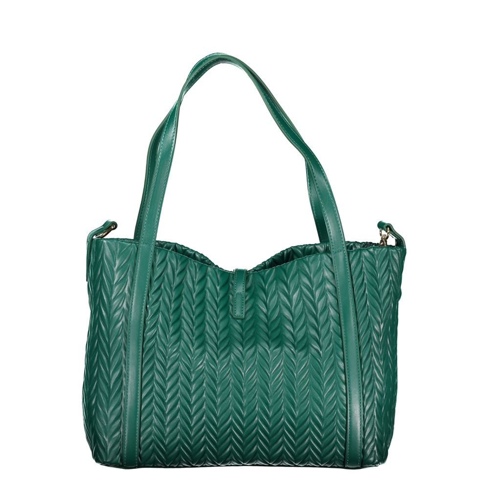 Mario Valentino Verde Poliuretano Women Shoulder Bag