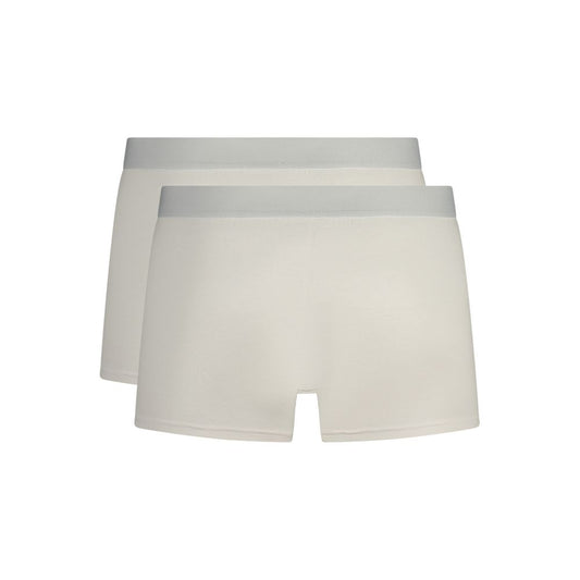 Trussardi Bianco Cotton Men Boxer Short