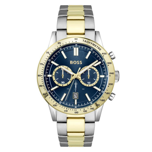 Hugo Boss Gray Stainless Steel Dress Watch