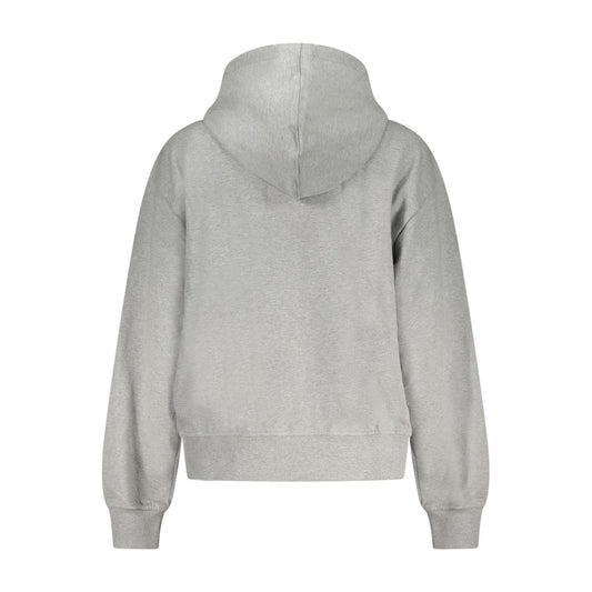Calvin Klein Grigio Cotton Women's Hoodie