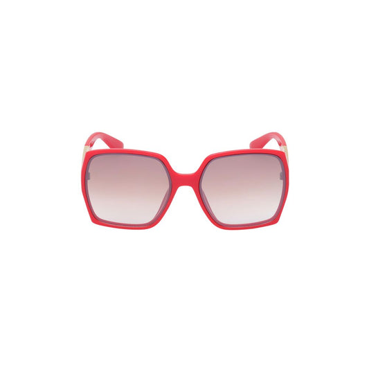 Guess Red Resin Sunglasses
