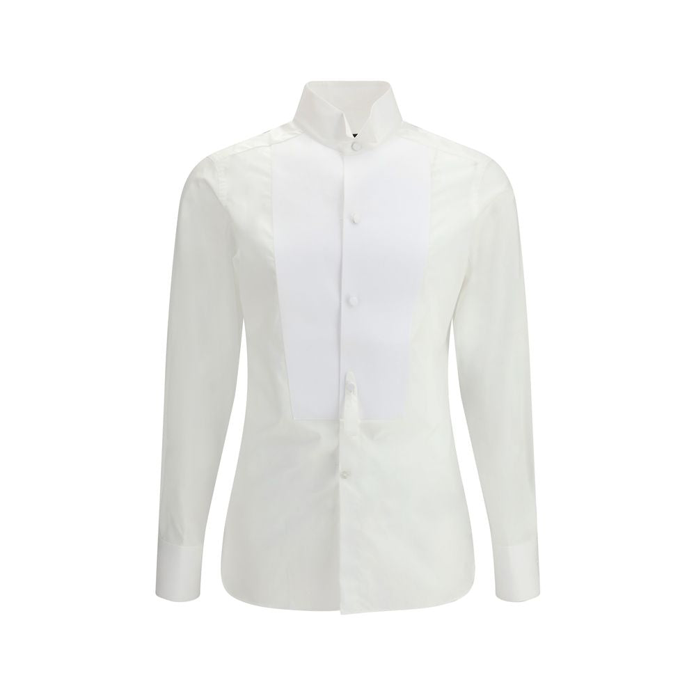 Tom Ford White Cotton Dress Shirt