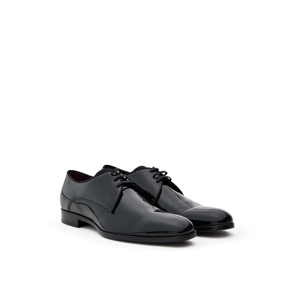 Dolce & Gabbana Black Leather Oxfords And Derbies