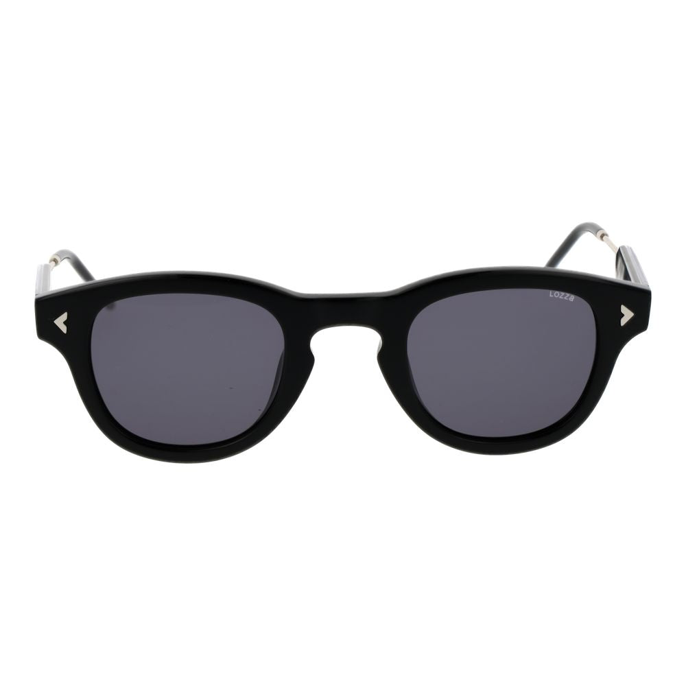 Lozza Black Cellulose Acetate Sunglasses