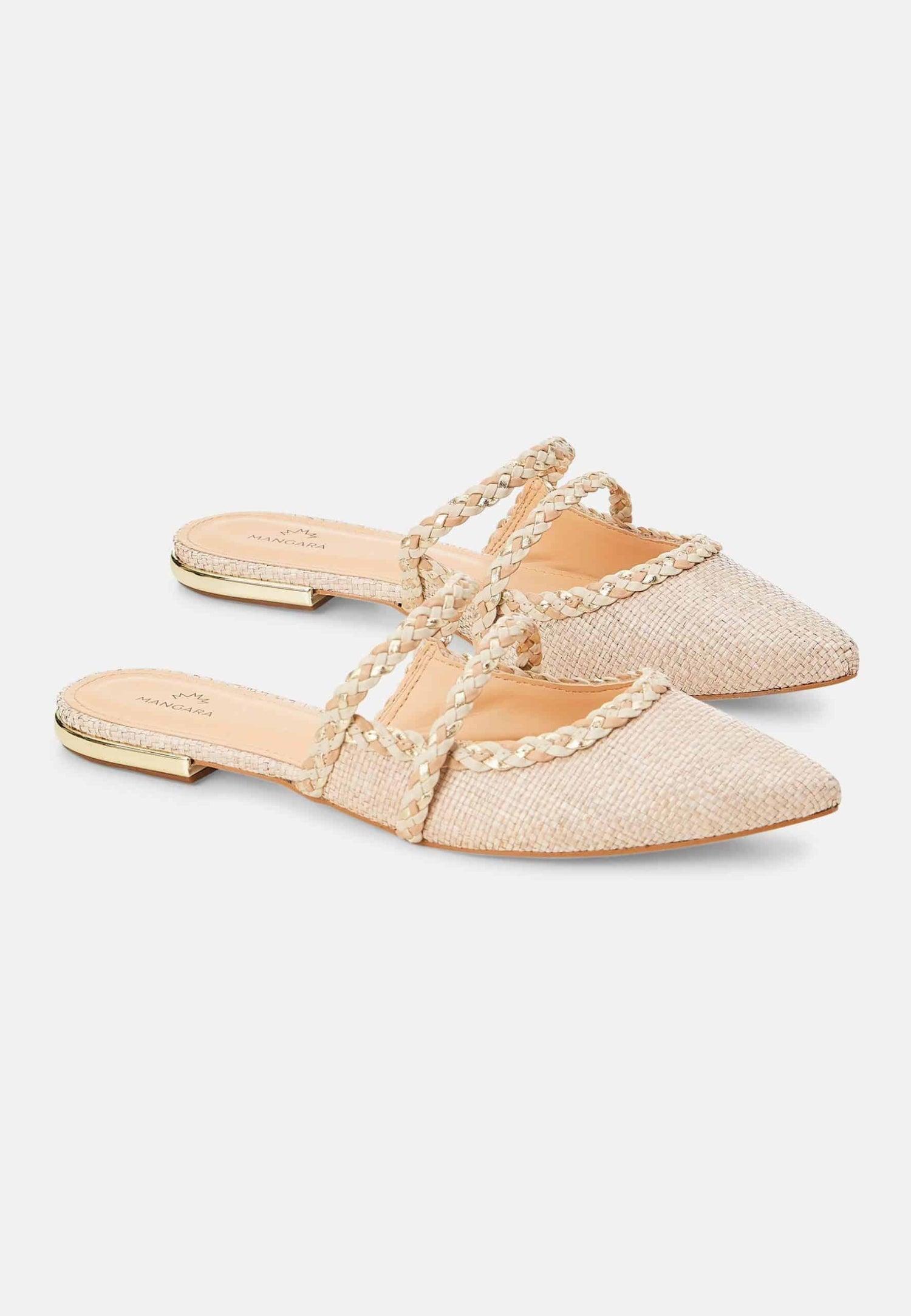 Mangará Atelier Mangará Amburana Women'S Mules Beige - Sustainable