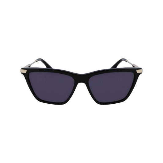 Victoria Beckham Black Acetate Sunglasses