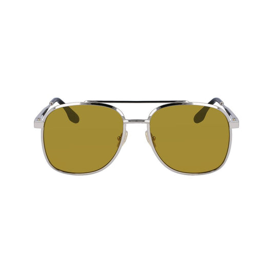 Victoria Beckham Gray Metal Sunglasses