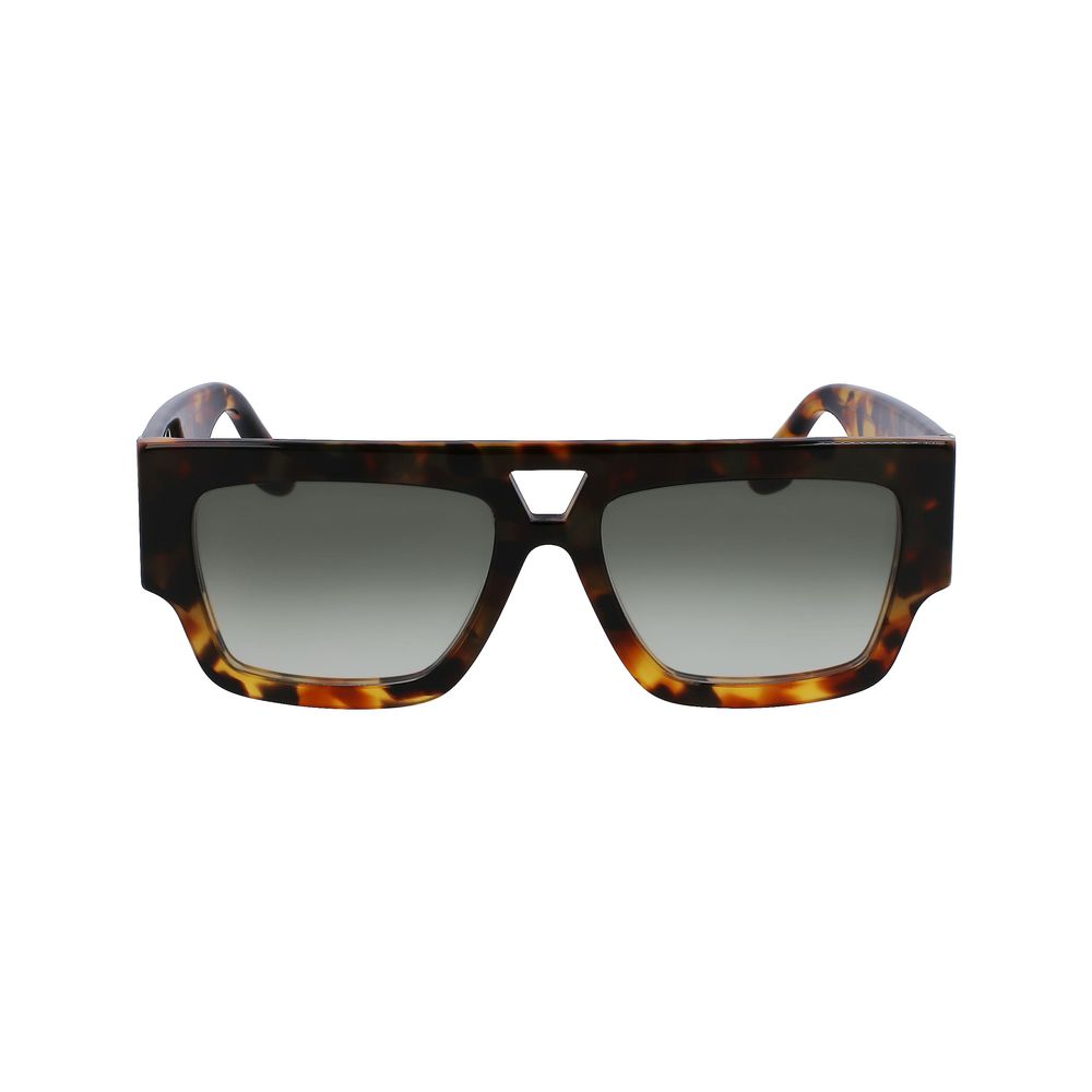 Victoria Beckham Brown Acetate Sunglasses